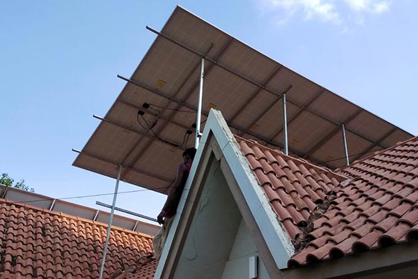 Residential Rooftop Solar Panel System