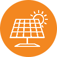 Solar has a fixed energy cost